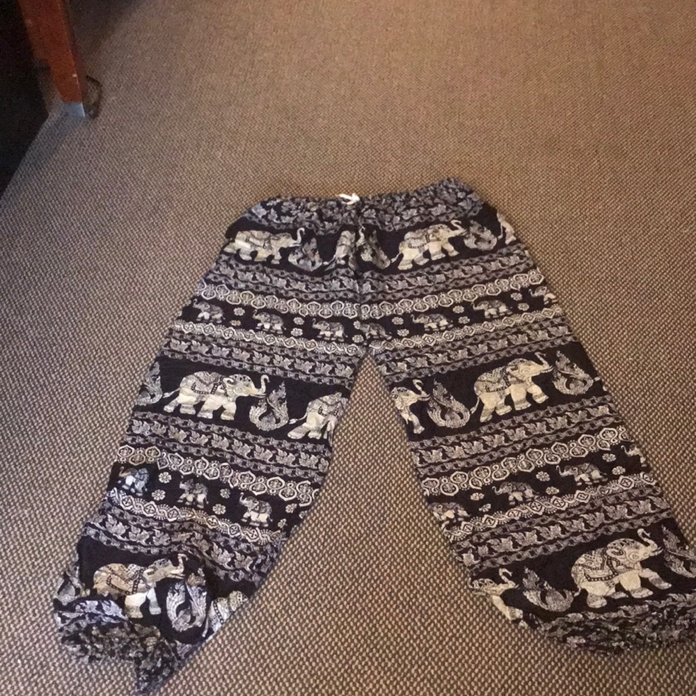 Thai yoga pants. BRAND NEW XL. Black